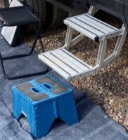 Kombi-Stufen-Stütze mit Zusatz-Stufe